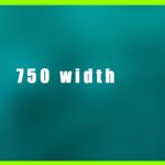 750 width for blog post