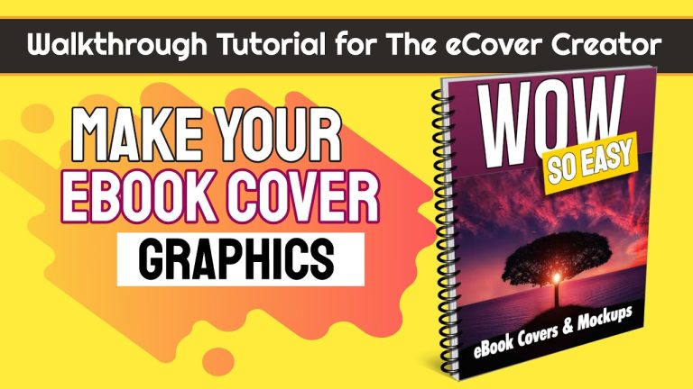 The NEW eCover and Mockup Creator