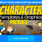 Toon Character Templates and Graphics