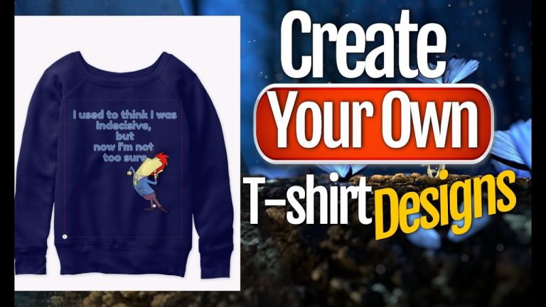 How to create your own tshirt designs that sell (2020)