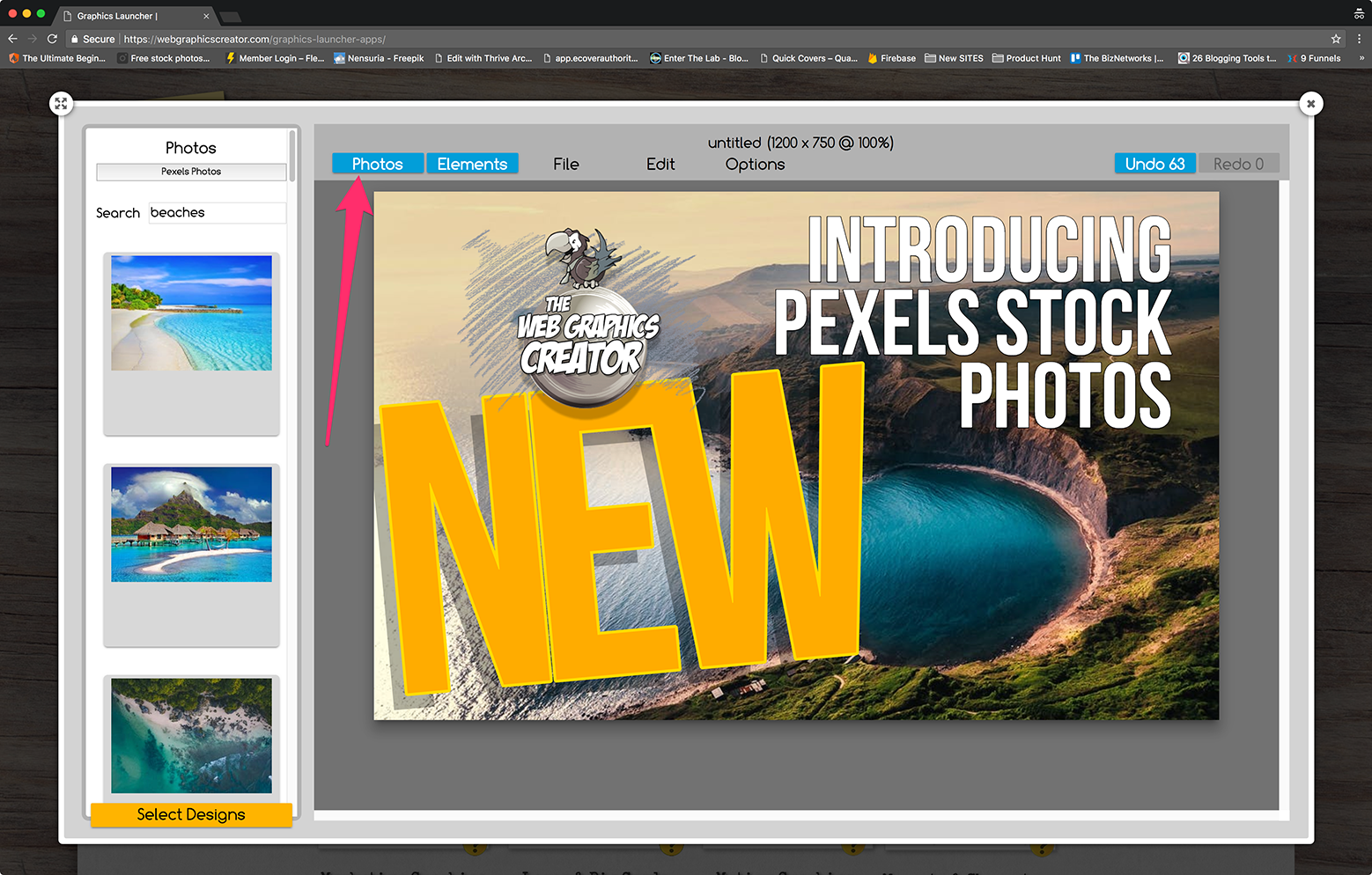 Pexels Stock Photos with Laughingbird Software