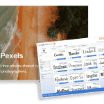 fonts-and-pexels