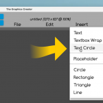 text-in-a-circle-menu