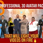 8 3D Avatar Pack