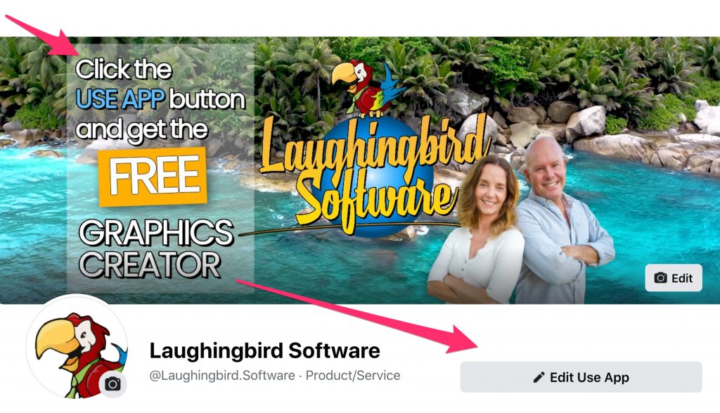 LAUGHINGBIRD SOFTWARE FACEBOOK PAGE HEADER