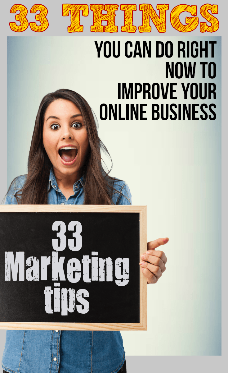 Marketing Tips:  Learn simple marketing ideas that will help improve your online business and increase sales. Read now to get awesome ideas for advertising your product or service.