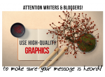 Must-Have Graphic Design for Bloggers:  If you want to be a professional blogger, you need high-quality graphics to show readers what you