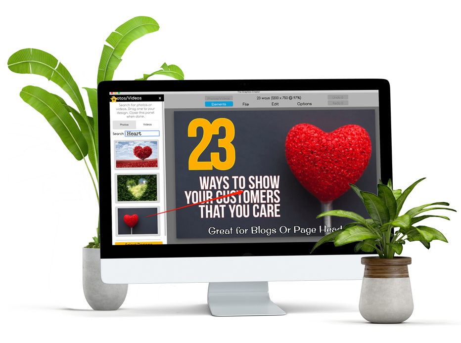 The online Graphics Creator is one of the top tools you can use to grow your business