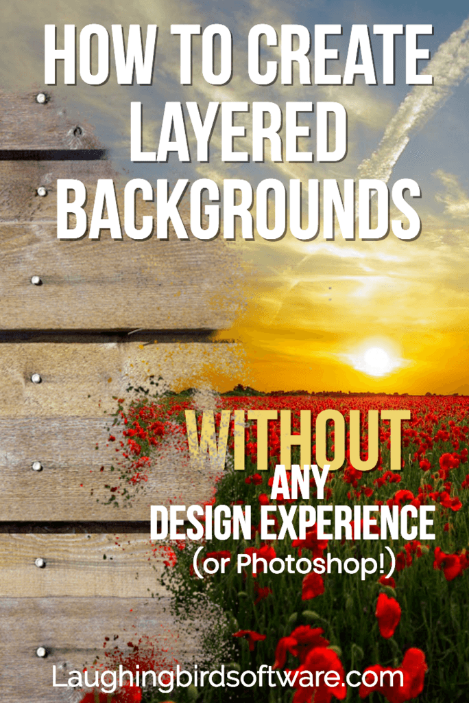 Learn how to create layered graphics for background designs. Easily make your own professional-looking graphics for any business or creative project.