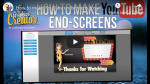 Watch the video to learn how to make an end screen to promote your YouTube videos