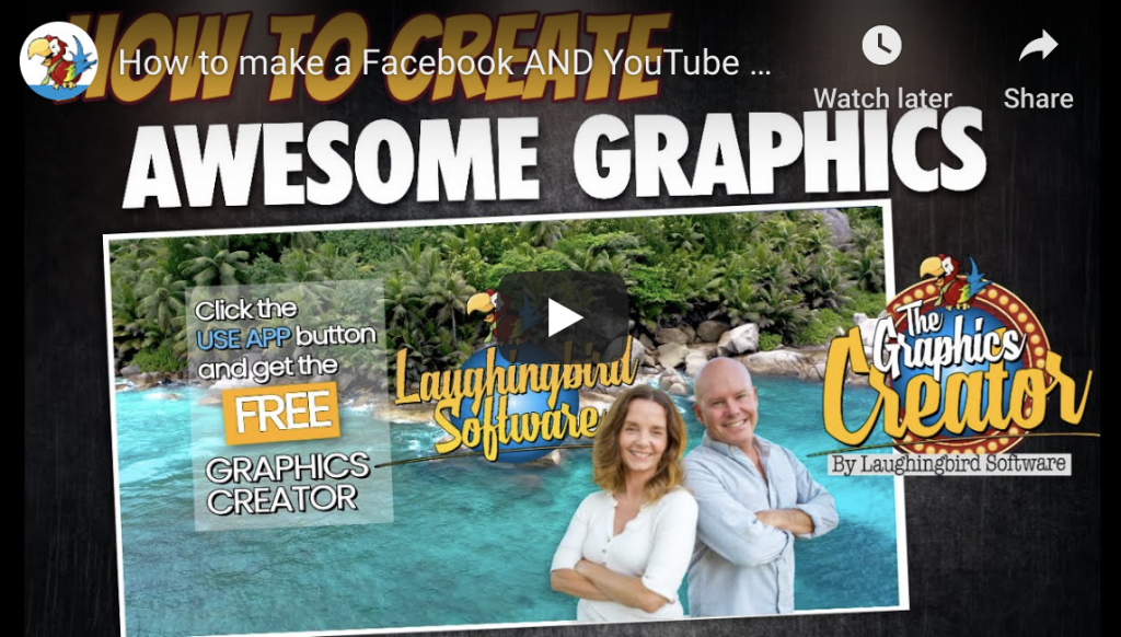 Make a YouTube banner from your Facebook banner in just minutes.