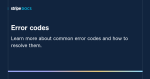 Stripe Error