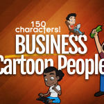 2020 Business Cartoon People