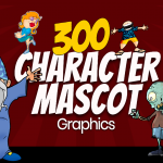 300 character mascots