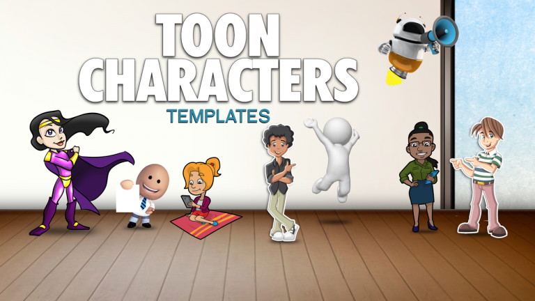 Toon Character Templates