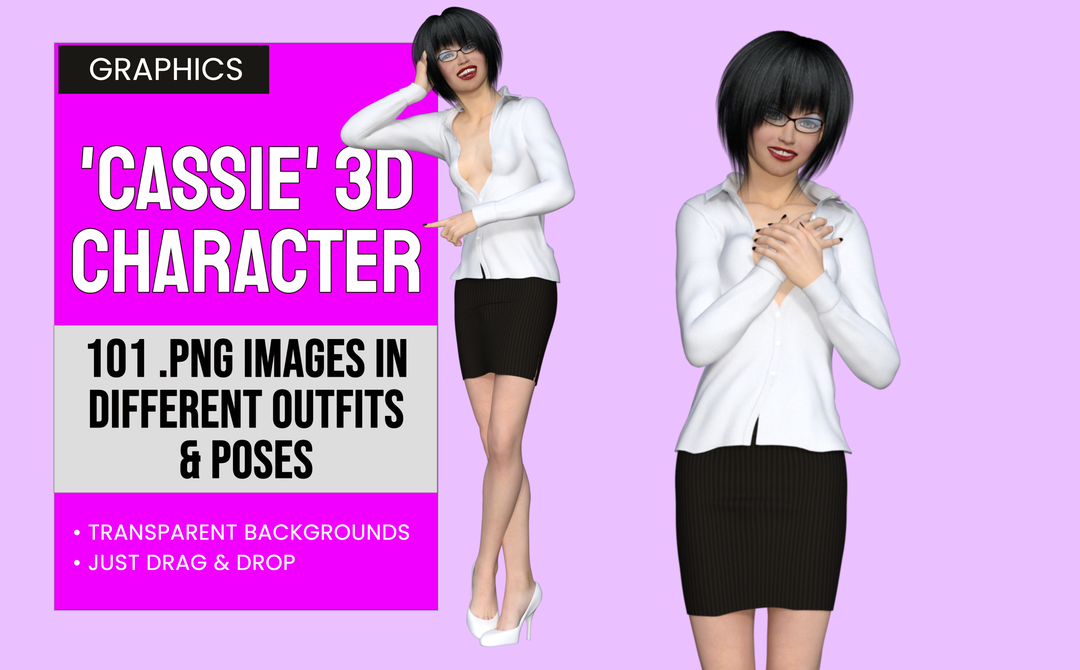 Cassie 3D Character