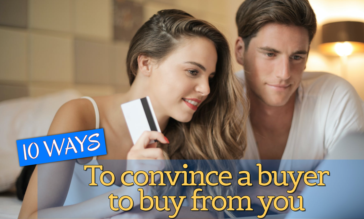 How to make someone buy your product online (Get customers to click)