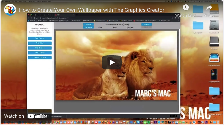 Create Your Own Deskop Wallpaper